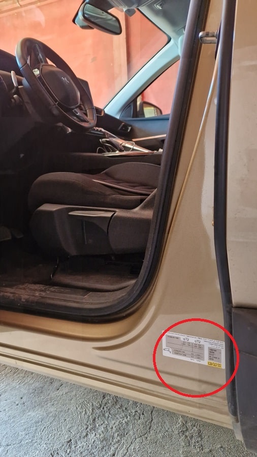 codigo de cor peugeot